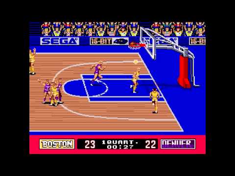 Super Real Basketball Megadrive