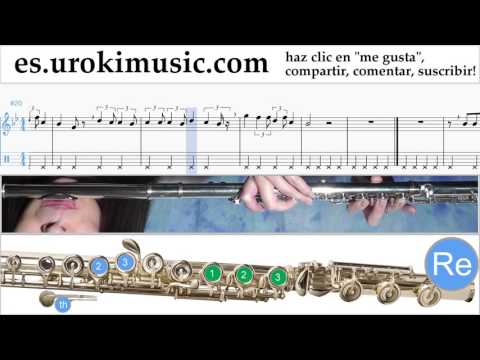 Como Tocar Flauta Lukas Graham - 7 Years Tablatura Parte#2 um-i927