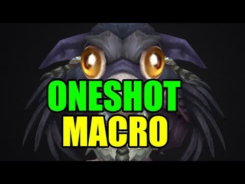 Thyraz - Balance Druid Oneshot Macro Guide! (Mists of Pandaria)