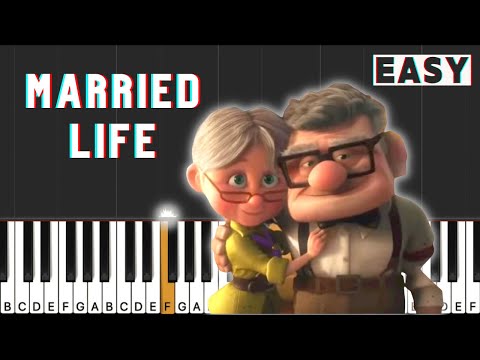 Married Life - Up | Piano Tutorial (EASY)