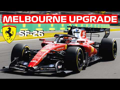 Ferrari's Hidden Melbourne Masterplan: SF-26 Huge Upgrade!