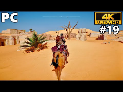 Assassin's Creed Origins Gameplay Walkthrough Part 19 – No Commentary (4K 60FPS PC)