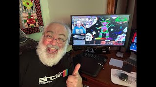 Someone Played My Speccy Game - and WON - 8bit ZX Spectrum Next - Invasion Of The Cloud People