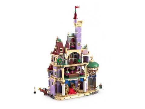 Vidéo LEGO Disney 43263 : Le château de La Belle et la Bête
