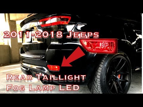 2011-2020 Jeep Grand Cherokee Rear LED Fog Lamp