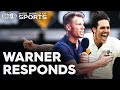 David Warner Speaks On The Mitchell Johnson Saga Wide World Of Sports