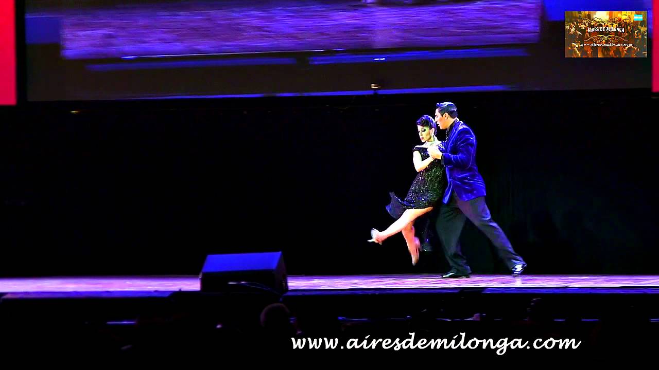 Final Escenario Exequiel Relmuan Barbara Ferreyra Mundial de Tango 2015