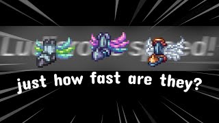 [OUTDATED] Calamity's Tracers, how fast are they (Wing-Speed Comparisons)