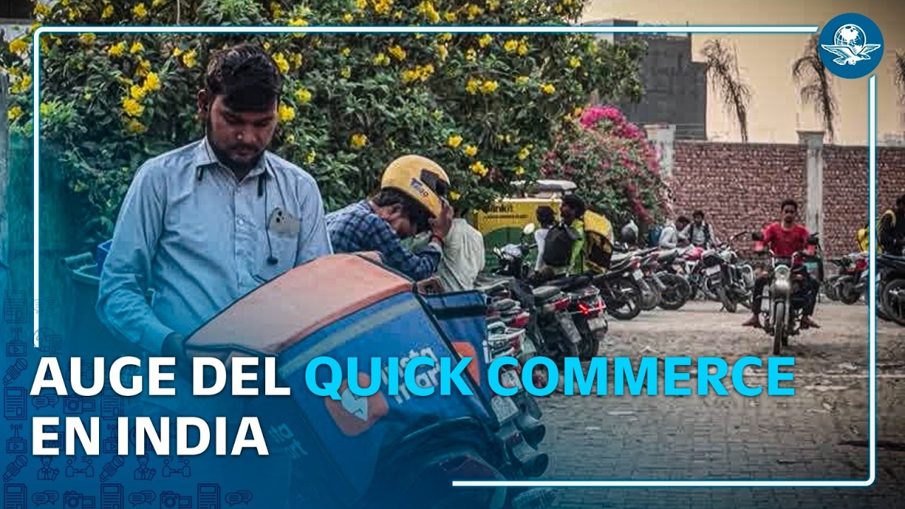 Así funciona el "quick commerce" India: jornadas largas y salarios bajos