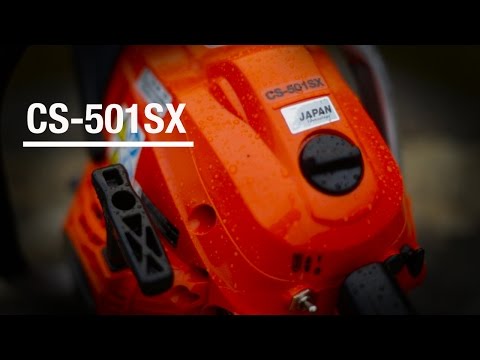 ECHO CS-501SX Chainsaw - see it in action.
