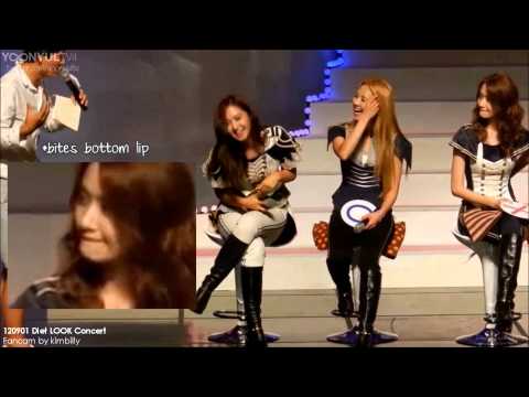 SNSD YoonYul 윤율 ユンユル Fancam Moment #119 - 120901 Part 1: "Push and Pull"