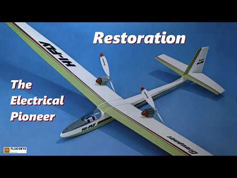 Graupner HI-FLY 1973 Twin Motor Restoration | The Electric Pioneer