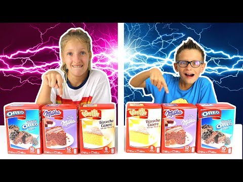 Twin Telepathy Cake Challenge!!! Video