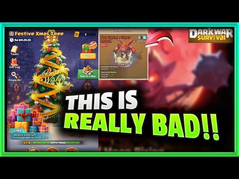 Why the Dark War Survival Christmas Event is a Massive Letdown...