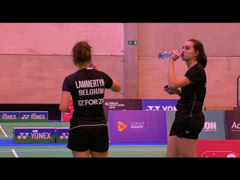 Finale championnat de Belgique 2023 Double Dames