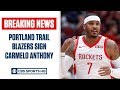 BREAKING: Carmelo Anthony signs with Portland Trail Blazers, RETURNS to NBA | CBS Sports HQ