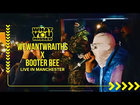 WeWantWraiths x Booter Bee #TheMaskEp Live @SOLD OUT Show + Special Guest In MCR -  What You Missed