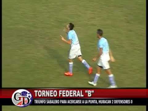 RESUMEN HURACAN VS DEFENSORES DE VILELAS Federal B 2017