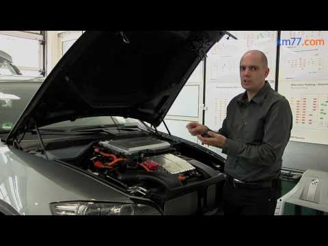 BMW ActiveHybrid X6 – Módulo de gestión y transformador