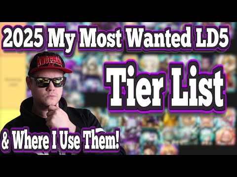 My Most Wanted LD5 in 2025 Tier List & Where I Would Use Them! - Summoners War