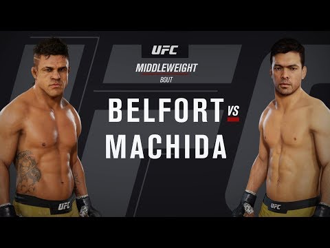 LEGENDS COLLIDE  BELFORT VS MACHIDA UFC 224 SIMULATION - EA Sports UFC 3