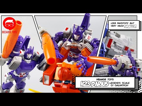 Newage H23 Darius NOT Transformers G1 Galvatron - Tiny But Awesome