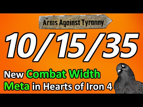 New meta and discussion about combat width in Hearts of Iron 4!