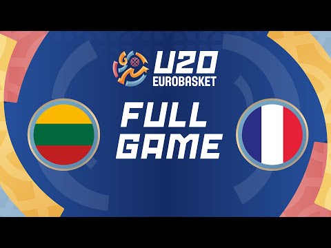 Semi-Finals | Lithuania v France | Full Basketball Game | FIBA U20 EuroBasket 2025