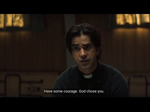 Father Paul Hill // Monsignor John Michael Pruitt gaslighting Riley Flynn — Midnight Mass (2021)