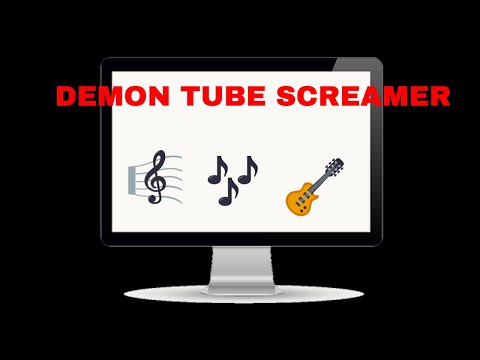 Demon Tube screamer pedal