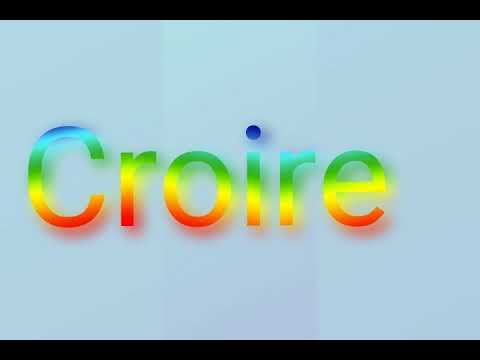Conjugaison du verbe Croire _tous les temps