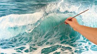 COMMENT PEINDRE UNE VAGUE TRANSLUCIDE - Tuto en moins de 10 minutes !!!