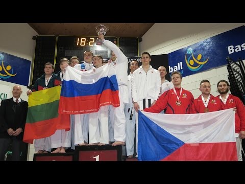 2016 JKA European Championship - Junior Men Team Kumite