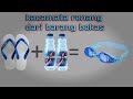 Cara Membuat Kacamata Renang Dari Barang Bekas