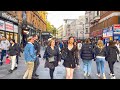 London West End Saturday HALLOWEEN Walk Busiest Day In Central London West End 4K HDR