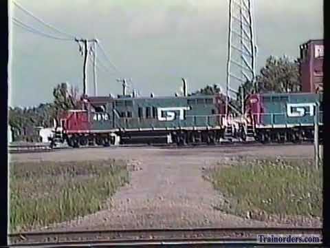 Classic Railroad Series 685 - Grand Trunk action July 29, 1993
