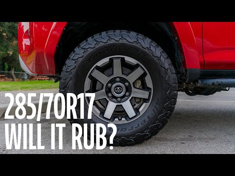 BFGoodrich KO2 - 285/70R17 - Will It Rub?