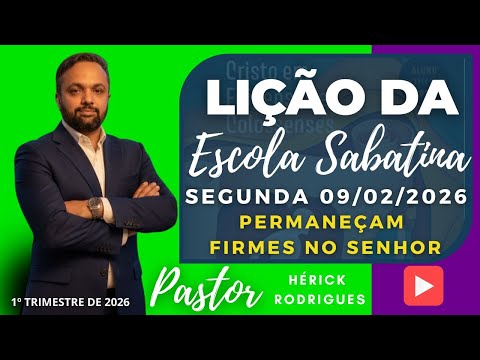 Sabbath School Lesson - Monday, February 2, 2026 - Stand Firm in the Lord