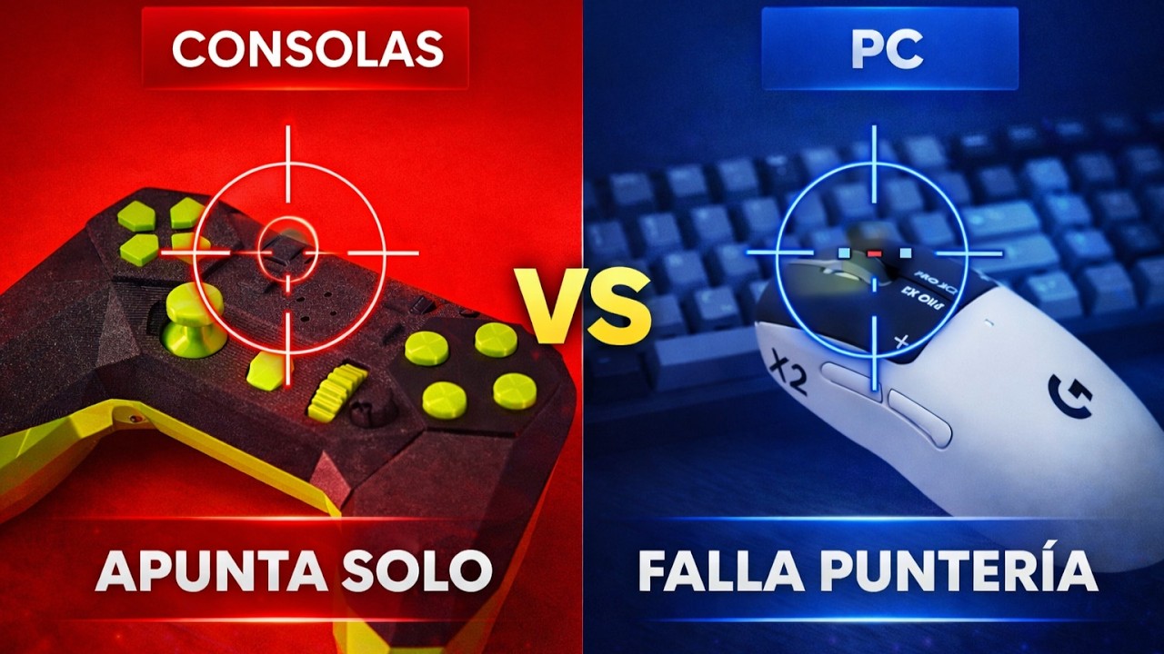 Esto hace que los jugadores de consola tengan ventaja