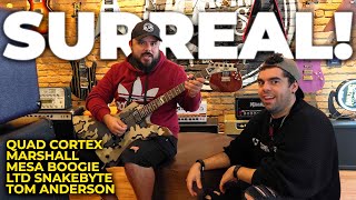TOCAMO O TERROR NA AMAZING GUITARS!!! TIMBRES ABSURDOS NESSAS GUITARRAS INCRÍVEIS E EXCLUSIVAS!!!