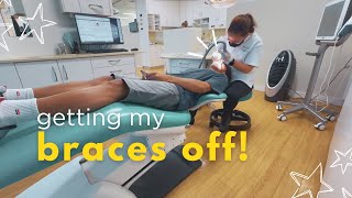 a day in my life // getting my braces OFF! 🦷