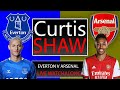 Everton V Arsenal Live Watch Along (Curtis Shaw TV)