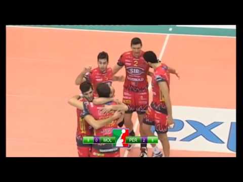 #SuperLega - Molfetta-Perugia 3-2: highlights