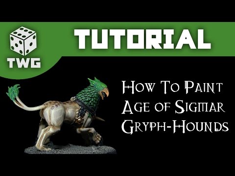 Games Workshop Tutorial: How To Paint Age of Sigmar Gryph-Hounds