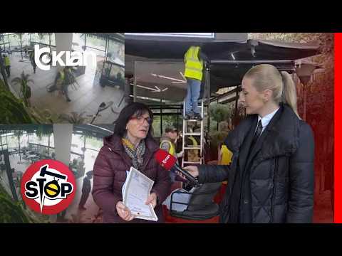 Stop - 30 punonjës dhe fadroma për prishjen në lokalin me certifikatë e gjykate - 26 Shkurt 2026