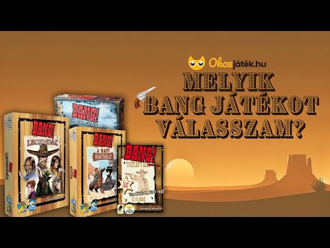 Bang kártyajáték vagy kockajáték? Melyiket válasszam? | okosjatek.hu - Okosjáték - Játékbolt és Webáruház Budapest