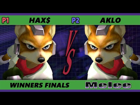 S@X 388 Online Winners Finals - Hax$ (Fox) Vs. Aklo (Fox) Smash Melee - SSBM