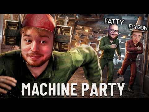 Machine Party s Fattym, Flygunem, Mikenem a Astatorem