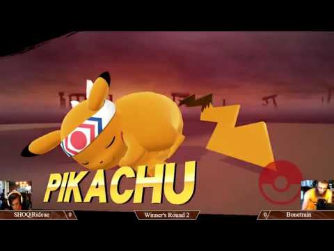 CB9 Singles - Rideae (Pikachu) Vs. Bonetrain (Mario) SSB4 Winners Round 2