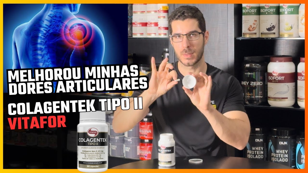 Miniatura da avaliação em vídeo de Suplemento Alimentar Colagentek Protein Neutro 460g Vitafor